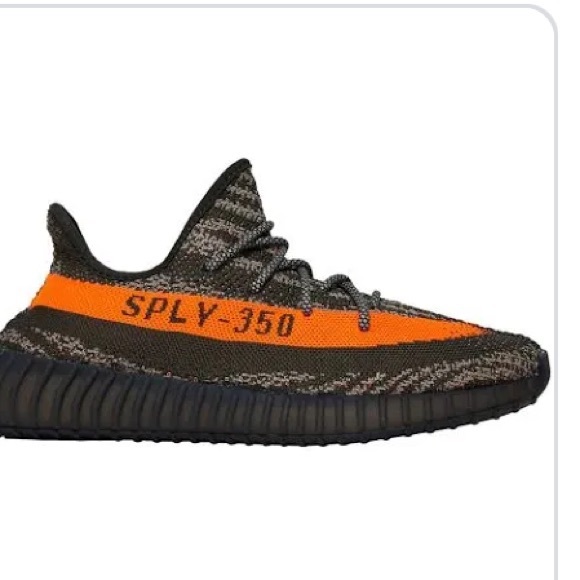 Yeezy 350 V2 Box with Gray Text